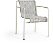 Cord Silla de exterior en cuerda gris y acero 63x66x80cm - Hay