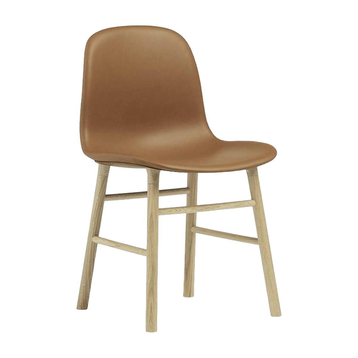 Chaise Form Full Upholstery Oak - Normann Copenhagen - The Cool Republic