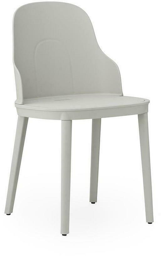 Chaise gris chaud en polypropylène Allez Warm Grey - Normann Copenhagen - The Cool Republic