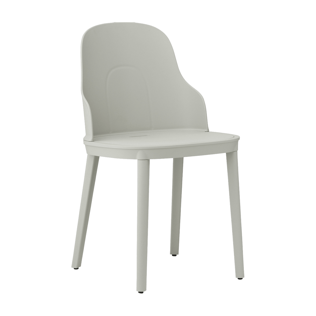 Chaise gris chaud en polypropylène Allez Warm Grey - Normann Copenhagen - The Cool Republic