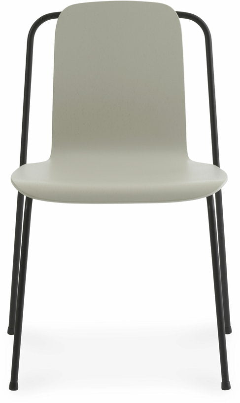 Chaise gris clair structure noire Studio gris clair - Normann Copenhagen - The Cool Republic