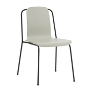 Chaise gris clair structure noire Studio gris clair - Normann Copenhagen - The Cool Republic