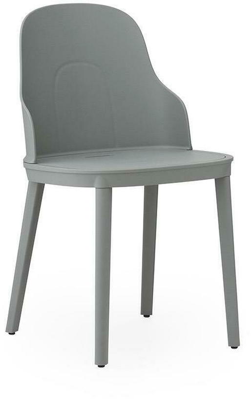 Chaise grise en polypropylène Allez Grey - Normann Copenhagen - The Cool Republic