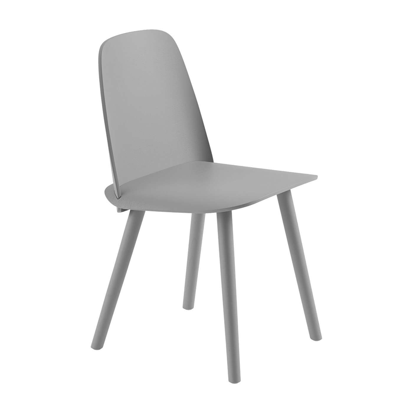 Chaise grise Nerd - Muuto - The Cool Republic