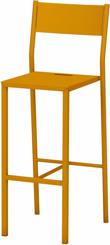 Chaise haute en acier mat safran 110 cm Take - Matière Grise - The Cool Republic
