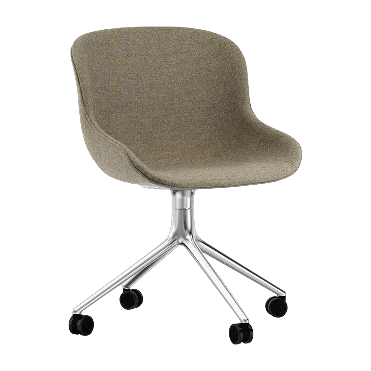 Chaise hygiénique pivotante 4W Full Uph. Alu - Normann Copenhagen - The Cool Republic