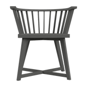 Chaise laquée gris Gray 24 - Gervasoni - The Cool Republic