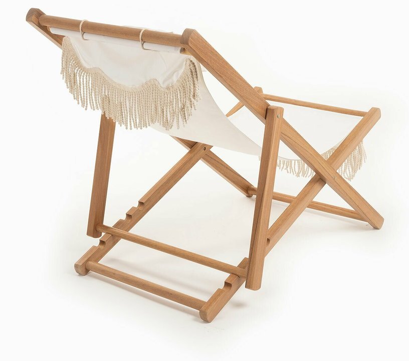 Chaise longue blanc antique Sling Premium - Business & Pleasure - The Cool Republic