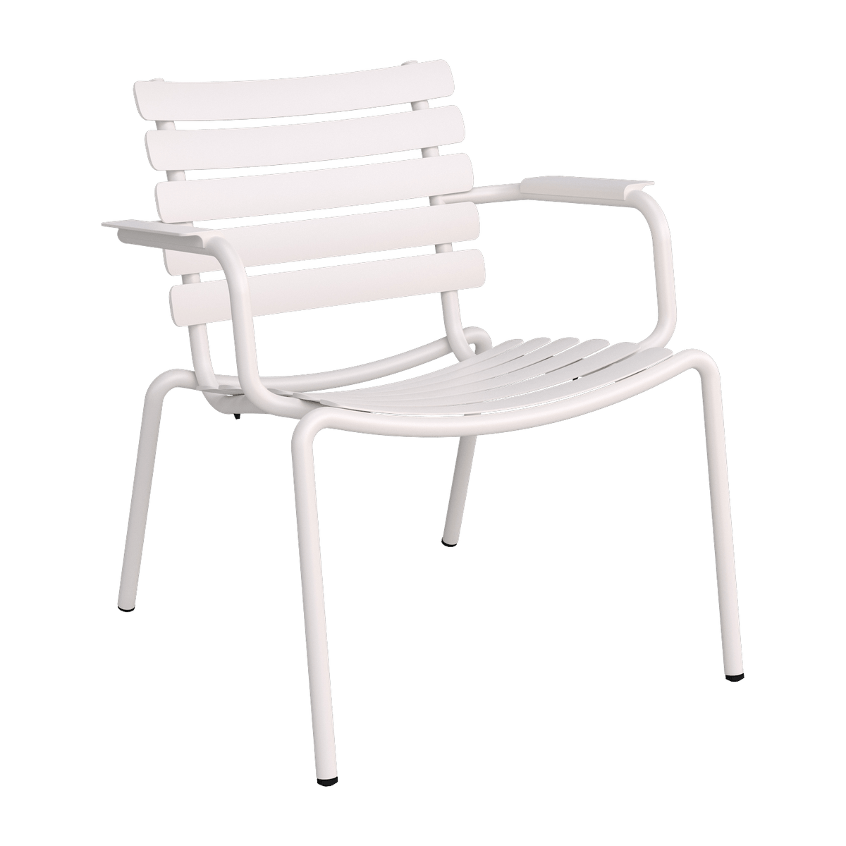 Chaise lounge d'extérieur en aluminium blanc 69x71x75cm Alua - Houe - The Cool Republic