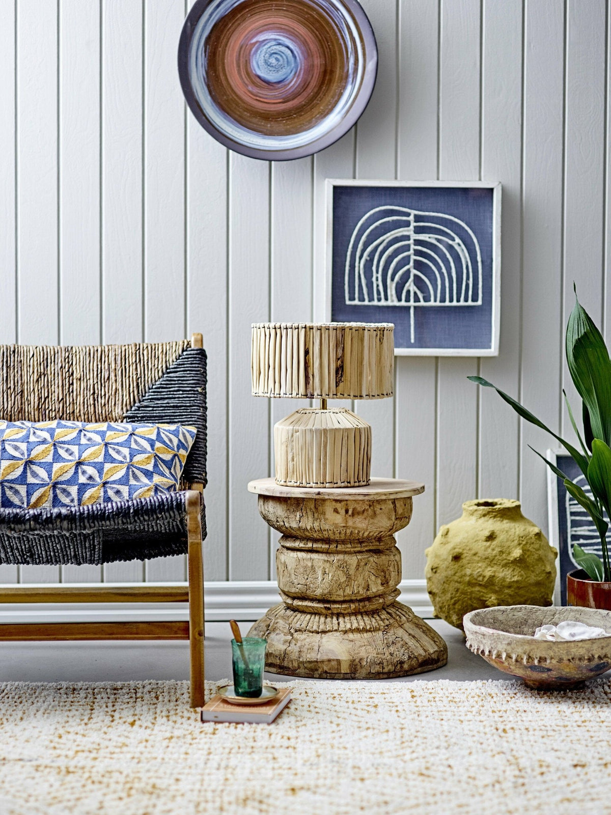 Chaise Lounge en feuilles de bananier Grant - Bloomingville - The Cool Republic