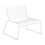 Chaise lounge en métal blanc Hee - HAY - The Cool Republic
