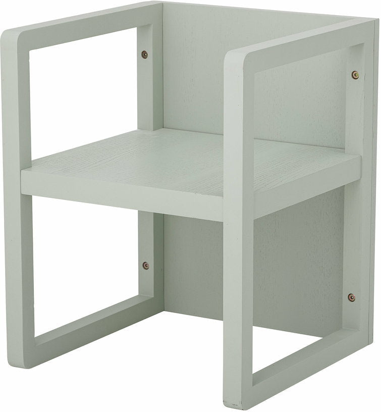 Chaise multifonctionelle en bois vert Nan - Bloomingville mini - The Cool Republic