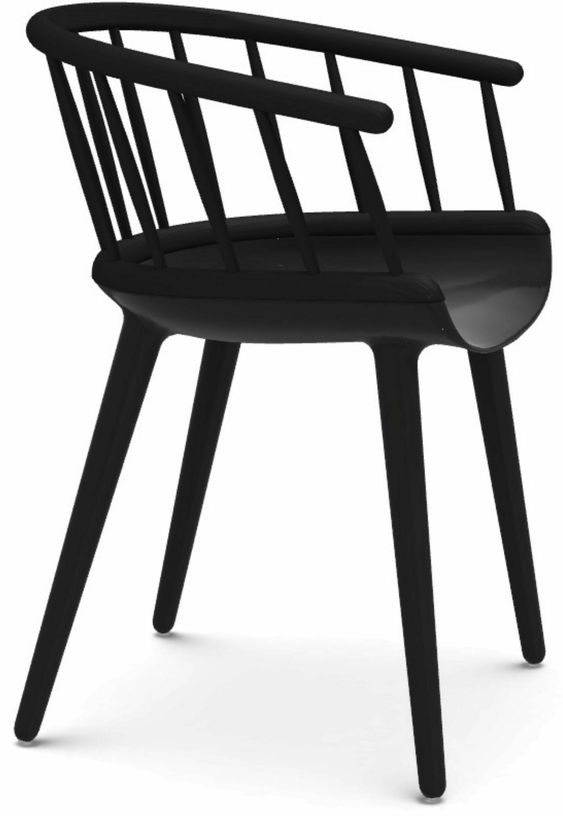 Chaise noire Cyborg Stick - Magis - The Cool Republic