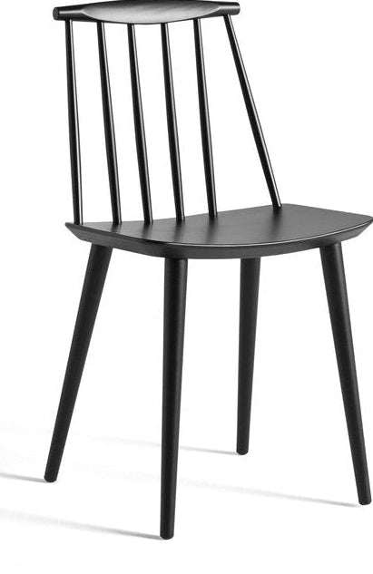 Chaise noire en bois de hêtre J77 - HAY - The Cool Republic