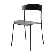 Chaise noire en frêne Missing - New Works - The Cool Republic