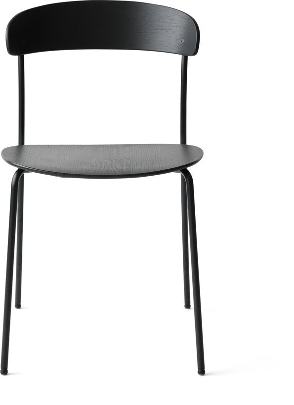 Chaise noire en frêne Missing - New Works - The Cool Republic