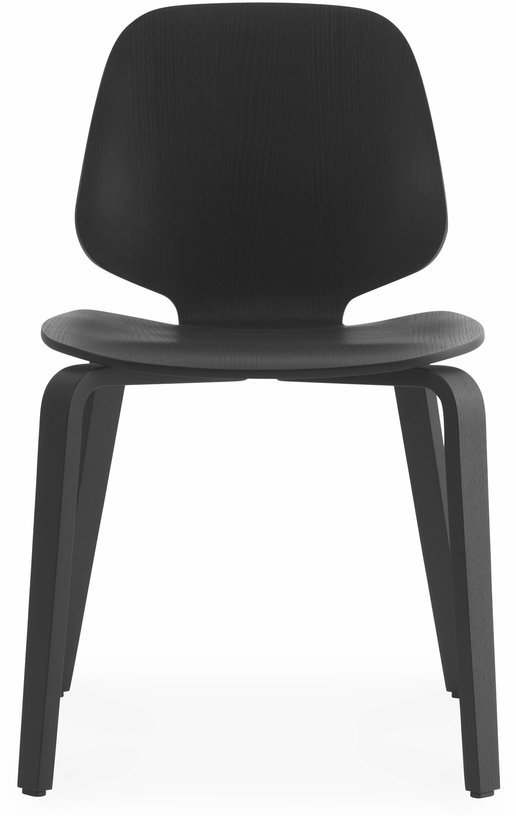 Chaise noire en frêne My Chair noir - Normann Copenhagen - The Cool Republic