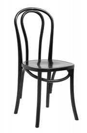 Chaise noire laquée Bistro - Nordal - The Cool Republic