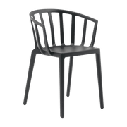 Chaise noire mat Venice - Kartell - The Cool Republic