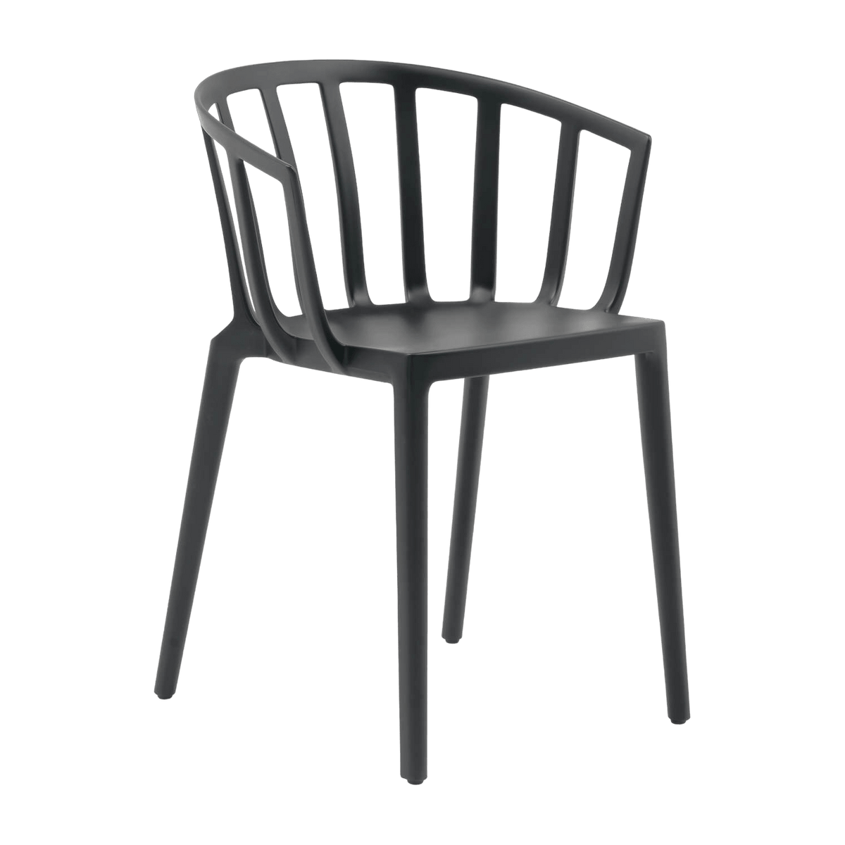 Chaise noire mat Venice - Kartell - The Cool Republic