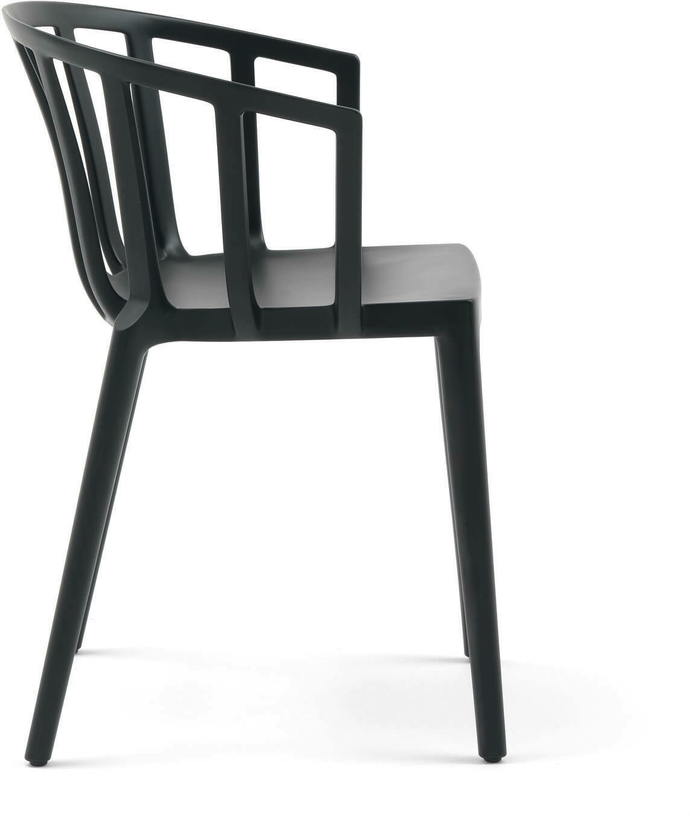 Chaise noire mat Venice - Kartell - The Cool Republic