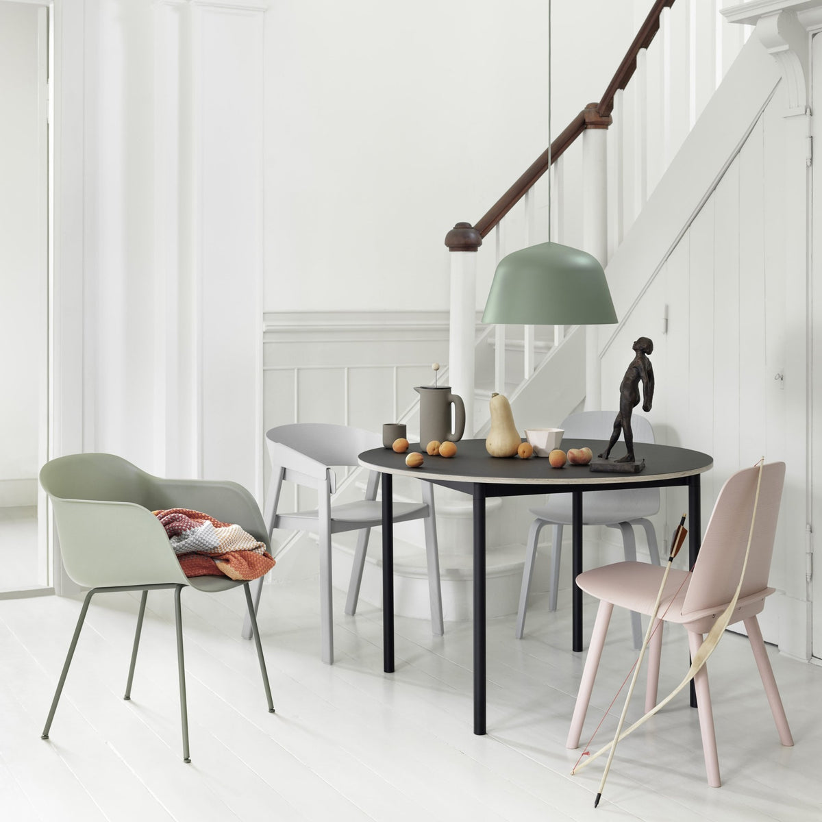 Chaise noire Nerd - Muuto - The Cool Republic