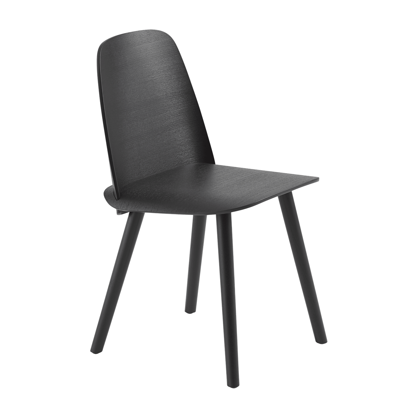 Chaise noire Nerd - Muuto - The Cool Republic