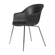 Black chrome chair Bat - Gubi - The Cool Republic