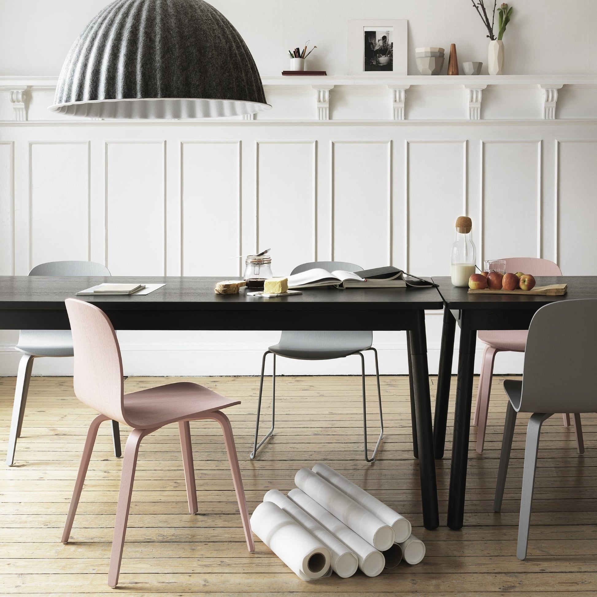 Chaise noire Visu - Muuto - The Cool Republic