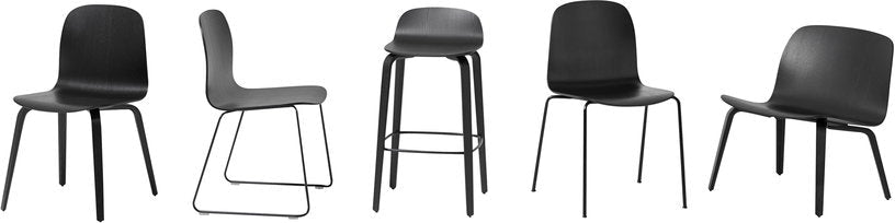 Chaise noire Visu - Muuto - The Cool Republic