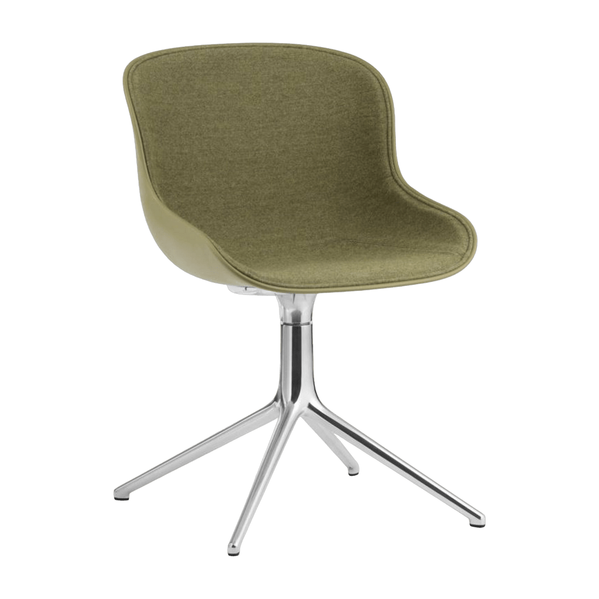 Chaise pivotante vert olive Swivel Olive/Synergy LDS48 Hyg - Normann Copenhagen - The Cool Republic