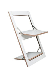 Chaise pliante blanche 75 x 45 cm Fläpps - Ambivalenz - The Cool Republic