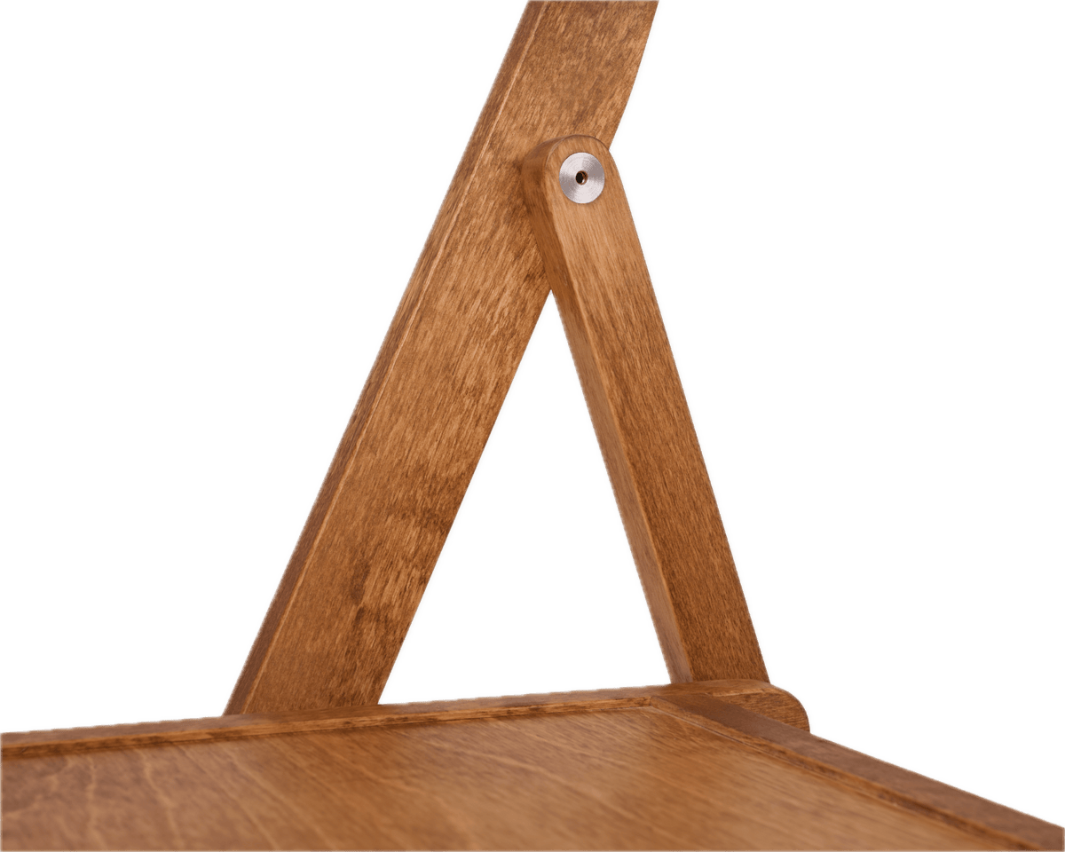 Chaise pliante en bouleau marron chaud 44 x 56 x 80 cm Folding - Frama - The Cool Republic