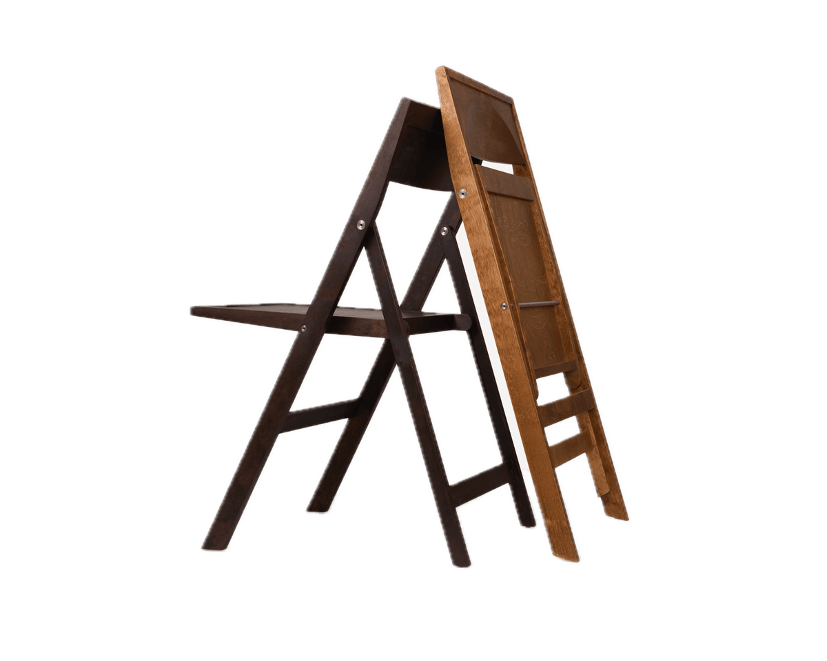 Chaise pliante en bouleau marron foncé 44 x 56 x 80 cm Folding - Frama - The Cool Republic