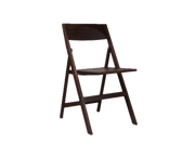Chaise pliante en bouleau marron foncé 44 x 56 x 80 cm Folding - Frama - The Cool Republic