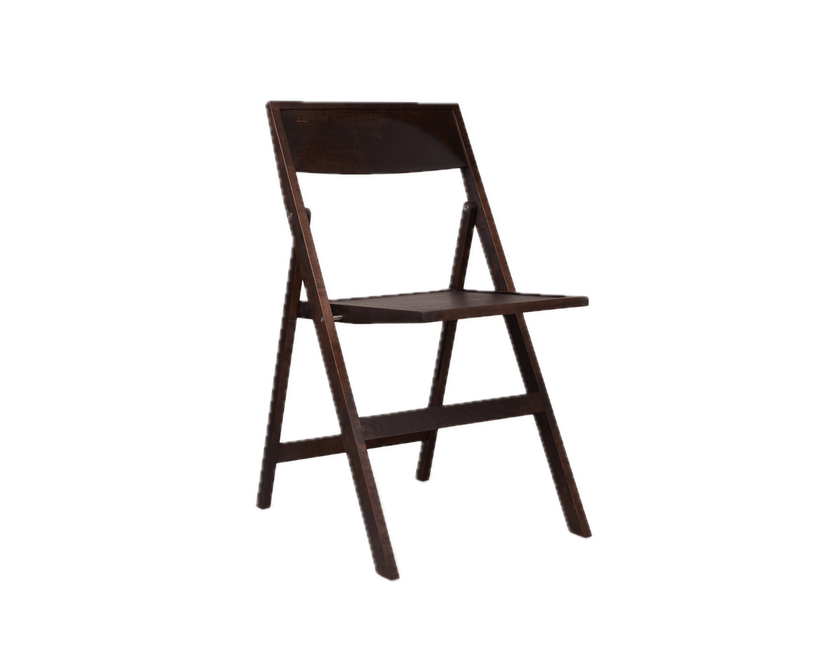 Chaise pliante en bouleau marron foncé 44 x 56 x 80 cm Folding - Frama - The Cool Republic