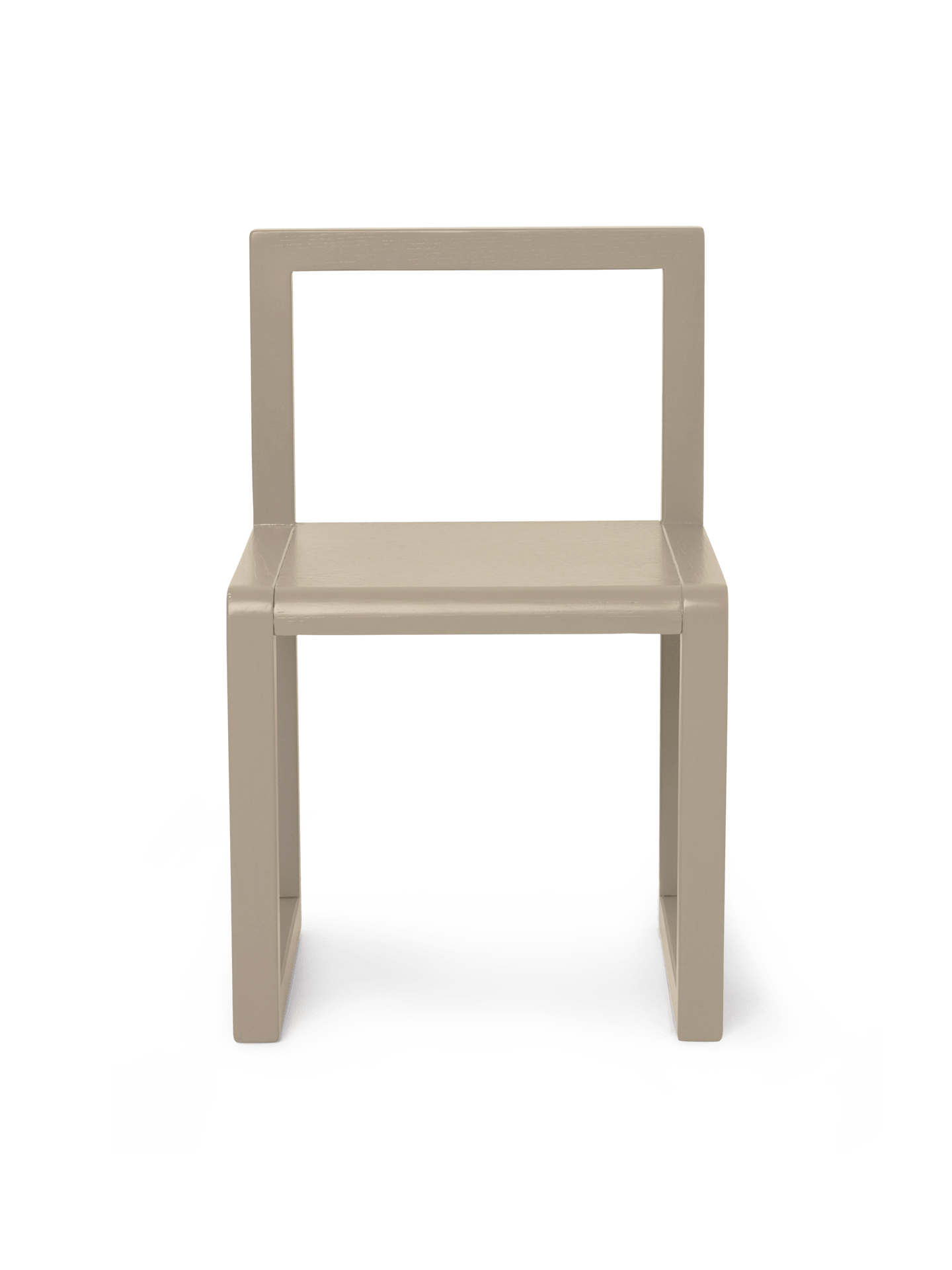 Chaise pour enfant en bois de frêne beige Little Architect - Ferm Living - The Cool Republic