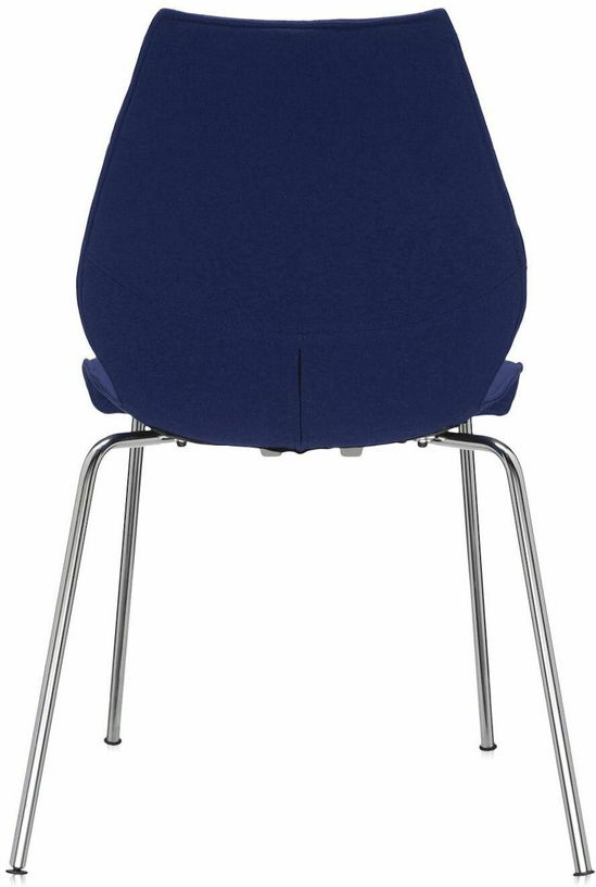 Chaise rembourrée bleue Maui Soft - Kartell - The Cool Republic