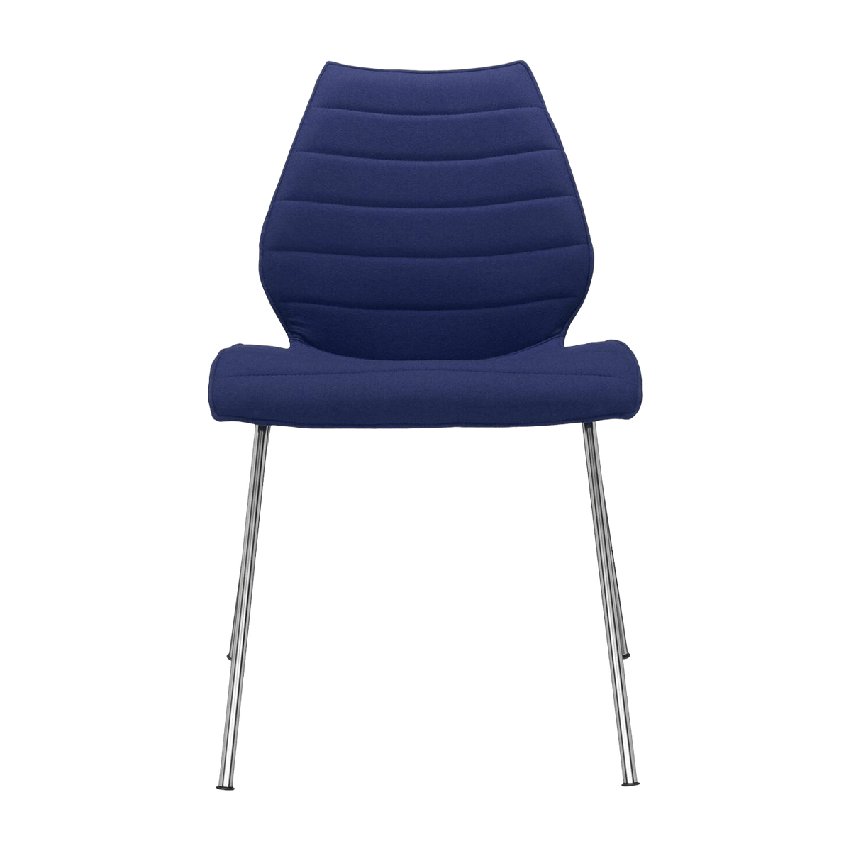Chaise rembourrée bleue Maui Soft - Kartell - The Cool Republic