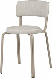 Chaise rembourrée en fer grise Oda - Broste Copenhagen - The Cool Republic