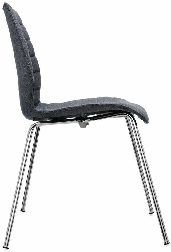 Chaise rembourrée gris foncé Maui Soft - Kartell - The Cool Republic