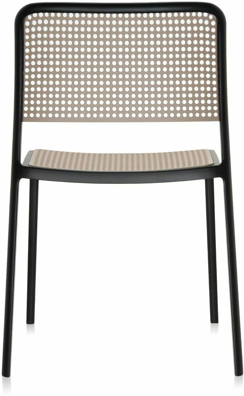 Chaise sable et noire Audrey - Kartell - The Cool Republic