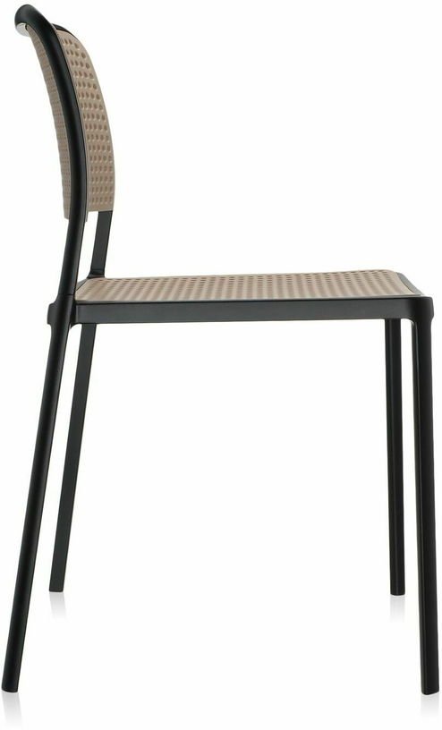Chaise sable et noire Audrey - Kartell - The Cool Republic