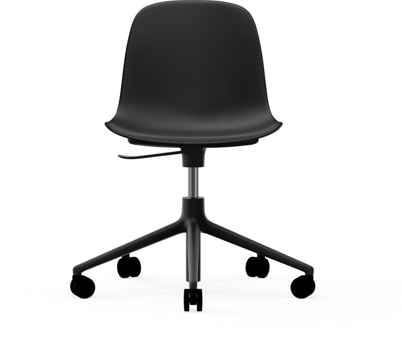 Chaise tournante à roulettes noire Swivel Norman Copenhagen noir - Normann Copenhagen - The Cool Republic
