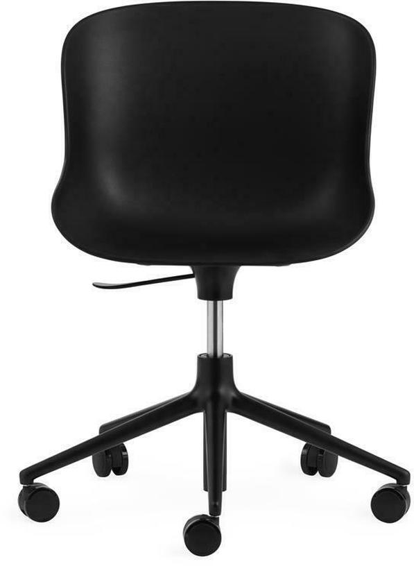 Chaise tournante à roulettes noire Swivel Norman Copenhagen noir - Normann Copenhagen - The Cool Republic