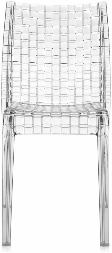 Chaise transparente empilable Ami Ami - Kartell - The Cool Republic