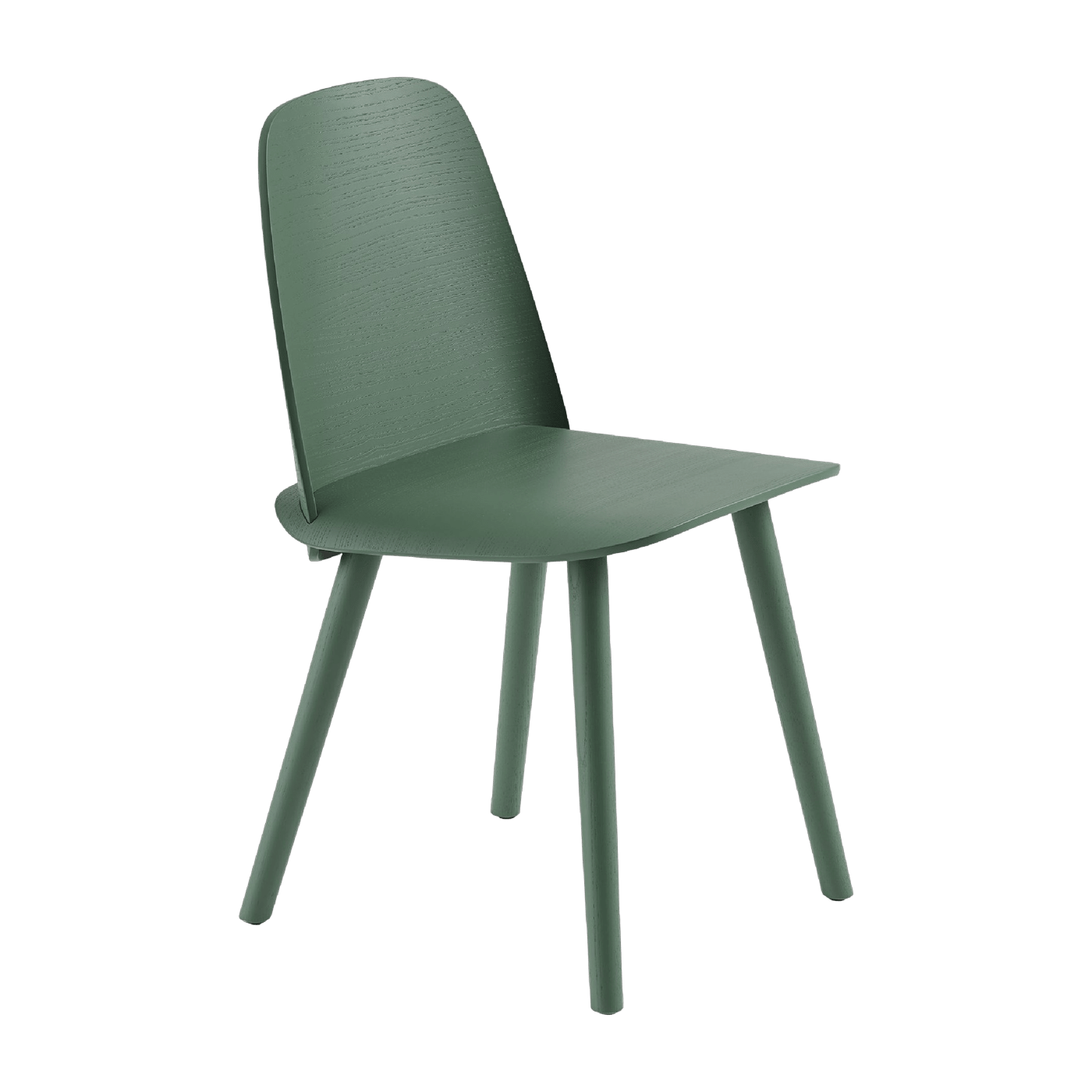 Chaise verte Nerd - Muuto - The Cool Republic