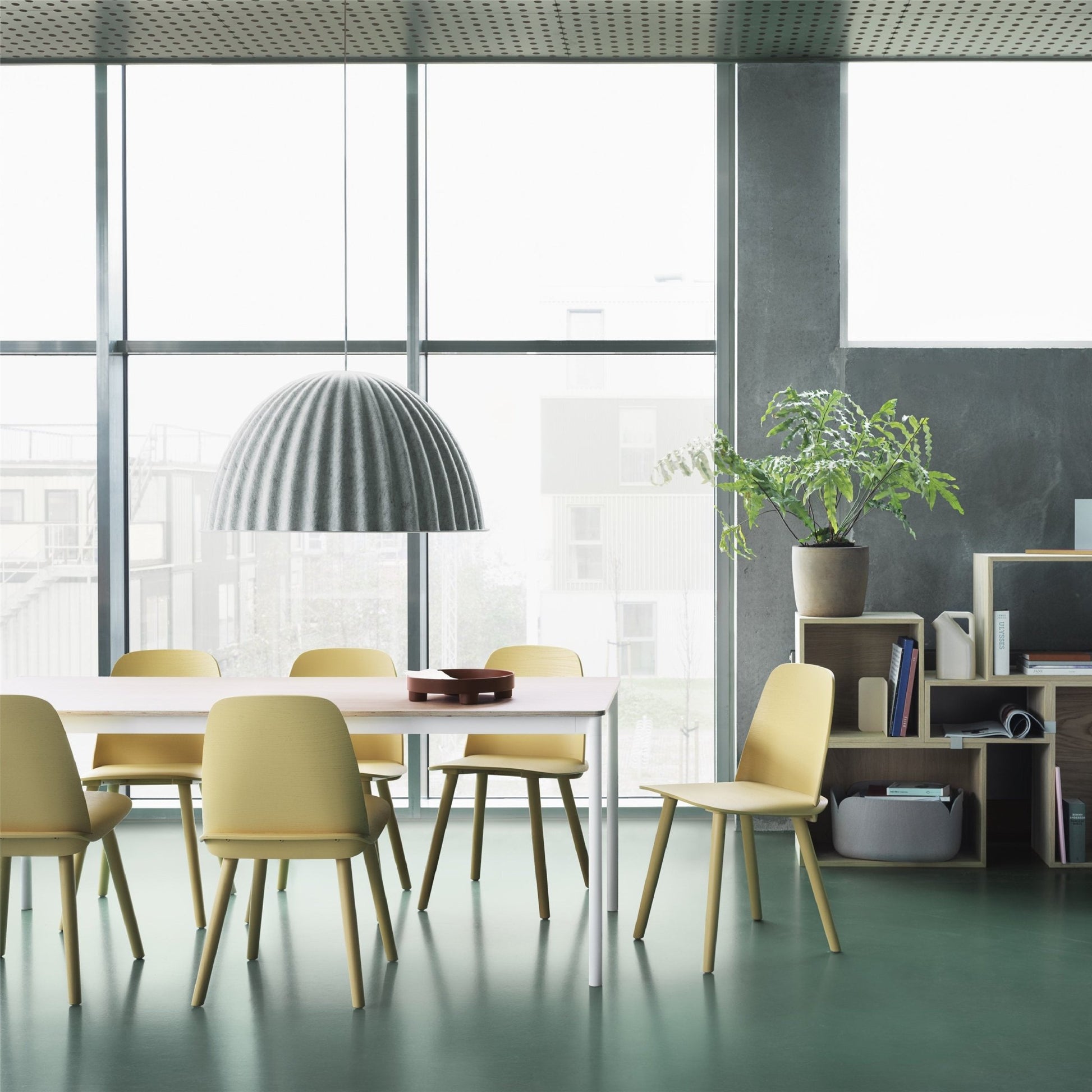 Chaise verte Nerd - Muuto - The Cool Republic