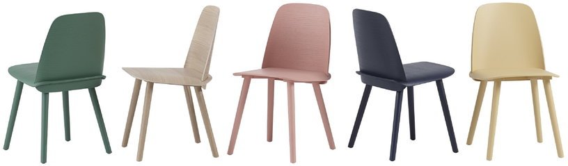 Chaise verte Nerd - Muuto - The Cool Republic