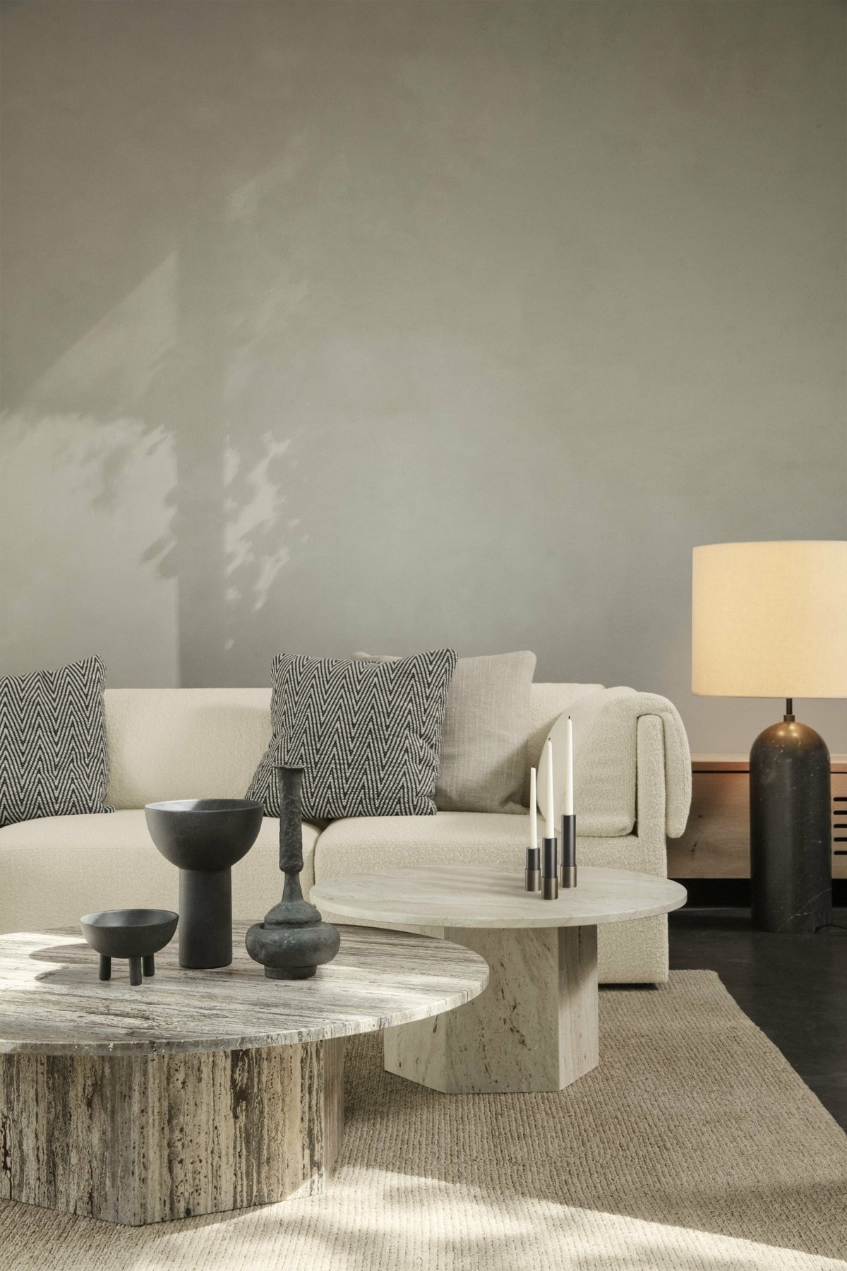 Chandelier en laiton 12 cm Candlestick - Gubi - The Cool Republic